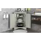 Oak Triangle Bathroom Storage Cabinet with Adjustable Shelves, Freestanding Floor Cabinet for Home Kitchen Oak Triangle Bathroom Storage Cabinet with Adjustable Shelves, Freestanding Floor Cabinet for Home Kitchen