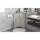 Oak Triangle Bathroom Storage Cabinet with Adjustable Shelves, Freestanding Floor Cabinet for Home Kitchen Oak Triangle Bathroom Storage Cabinet with Adjustable Shelves, Freestanding Floor Cabinet for Home Kitchen
