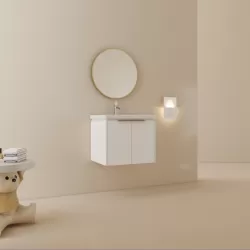 24 Inch Soft Close Doors Bathroom Vanity With Sink, Suitable For Small Bathroom 24 Inch Soft Close Doors Bathroom Vanity With Sink, Suitable For Small Bathroom