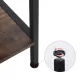 YSSOA 4-Tier Ladder Bookshelf Organizer, Rustic Brown Ladder Shelf for Home & Office, Wood Board & Metal Frame YSSOA 4-Tier Ladder Bookshelf Organizer, Rustic Brown Ladder Shelf for Home & Office, Wood Board & Metal Frame