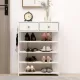 Storage Rack Storage Organiser in the Entryway Economical Home Shoe Rack Multi-Layer Shoe Cabinet,bring 2 drawers ,Very Suitable for Entrance Hallway (White) Storage Rack Storage Organiser in the Entryway Economical Home Shoe Rack Multi-Layer Shoe Cabinet,bring 2 drawers ,Very Suitable for Entrance Hallway (White)