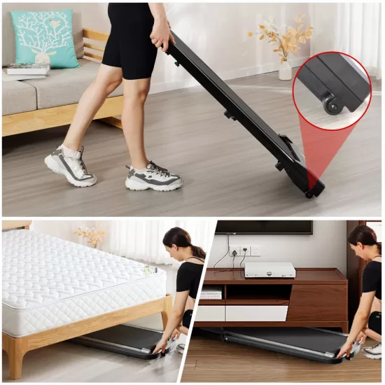 Flatbed walker with armrests black Flatbed walker with armrests black