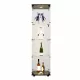 LED lights Glass Display Cabinet 4 Shelves with Door, Floor Standing Curio Bookshelf for Living Room Bedroom Office, 64.7 Inch*16.7 Inch*14.3 Inch, Black LED lights Glass Display Cabinet 4 Shelves with Door, Floor Standing Curio Bookshelf for Living Room Bedroom Office, 64.7 Inch*16.7 Inch*14.3 Inch, Black