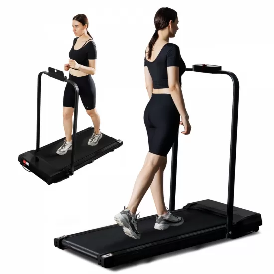 Flatbed walker with armrests black Flatbed walker with armrests black