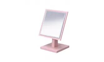 Pastel Pink Make-Up Mirror: A Stylish and Affordable Beauty Essential