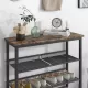 Industrial shoe rack, adjustable country style 5-layer shoe rack storage rack, with 4 mesh shelves, suitable for entrance, living room, bedroom and porch Industrial shoe rack, adjustable country style 5-layer shoe rack storage rack, with 4 mesh shelves, suitable for entrance, living room, bedroom and porch