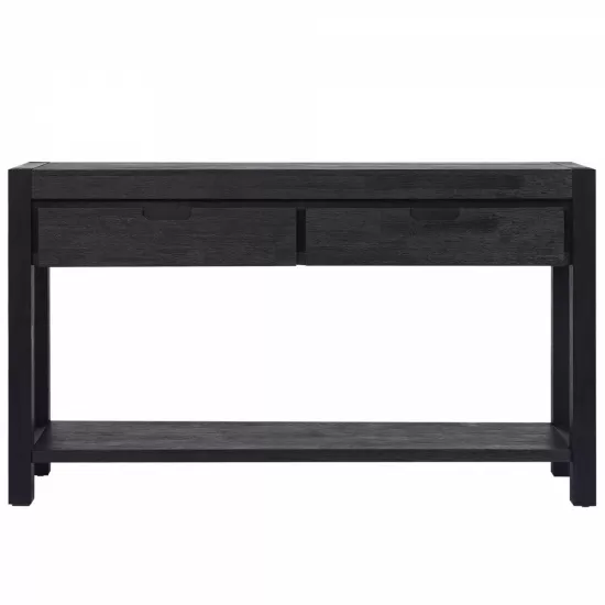 U_STYLE Console Table Entryway Table for Hallway Living Room with 2 Drawers and 1 Shelf U_STYLE Console Table Entryway Table for Hallway Living Room with 2 Drawers and 1 Shelf