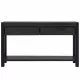 U_STYLE Console Table Entryway Table for Hallway Living Room with 2 Drawers and 1 Shelf U_STYLE Console Table Entryway Table for Hallway Living Room with 2 Drawers and 1 Shelf