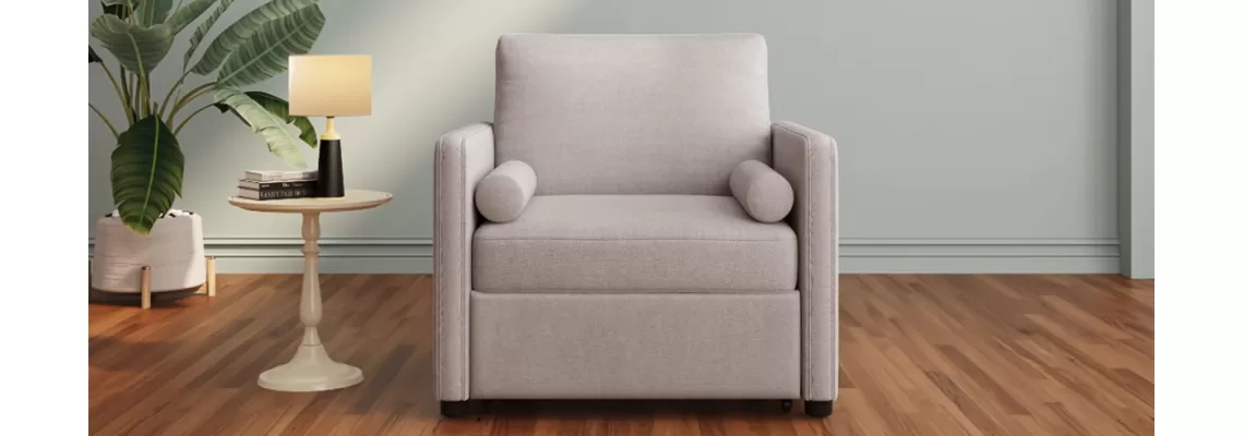 3 in 1 Convertible Sleeper Chair with Adjustable Backrest: The Perfect Lounger for Your Living Room
3 in 1 Convertible Sleeper Chair with Adjustable Backrest: The Perfect Lounger for Your Living Room