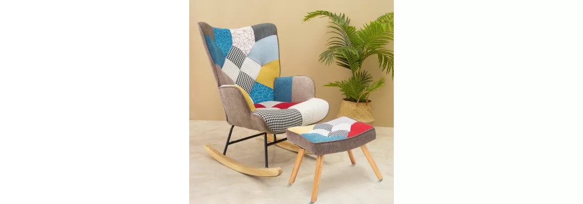 Mid Century Rocking Chair with Ottoman: Stylish and Comfortable Addition to Your Living Space Mid Century Rocking Chair with Ottoman: Stylish and Comfortable Addition to Your Living Space