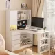 L Shaped Desk with Charger,Computer Desk with Drawers,Bookshelf & Hutchwith LED Light,Modern Corner Desk,Home Office Desk,L-Shaped Study Table Writing Desk,Corner Gaming Computer Desk with Storage L Shaped Desk with Charger,Computer Desk with Drawers,Bookshelf & Hutchwith LED Light,Modern Corner Desk,Home Office Desk,L-Shaped Study Table Writing Desk,Corner Gaming Computer Desk with Storage