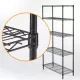 Wire Shelving Metal Storage Rack Adjustable Shelves, Standing Storage Shelf Units for Laundry Bathroom Kitchen Pantry Closet(White, 36L x 14W x 71H)
