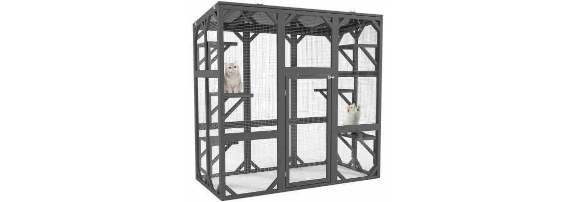 Enhance Your Cats' Outdoor Experience with the Large Wooden Catio Enclosure
Enhance Your Cats' Outdoor Experience with the Large Wooden Catio Enclosure