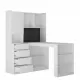 L Shaped Desk with Charger,Computer Desk with Drawers,Bookshelf & Hutchwith LED Light,Modern Corner Desk,Home Office Desk,L-Shaped Study Table Writing Desk,Corner Gaming Computer Desk with Storage L Shaped Desk with Charger,Computer Desk with Drawers,Bookshelf & Hutchwith LED Light,Modern Corner Desk,Home Office Desk,L-Shaped Study Table Writing Desk,Corner Gaming Computer Desk with Storage