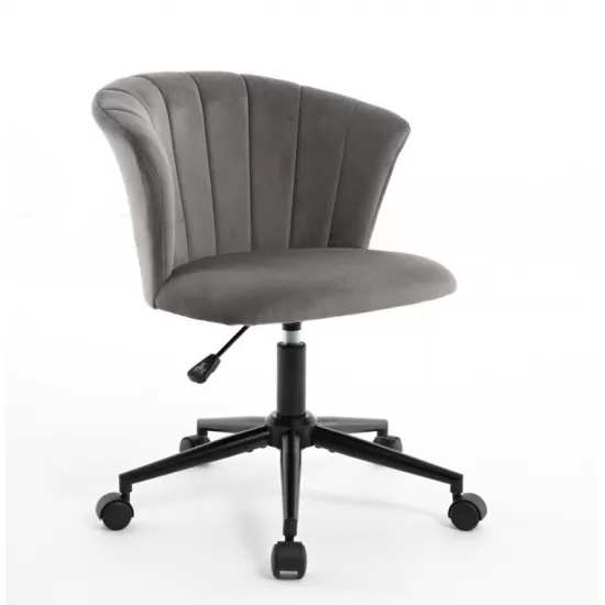 Home Office Chair, Velvet Fabric Swivel Flower Shape Computer Desk Chair for Home Office or Bedroom Home Office Chair, Velvet Fabric Swivel Flower Shape Computer Desk Chair for Home Office or Bedroom