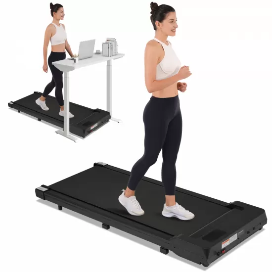 NEW RELEASE 8.10 Walking Pad Under Desk Treadmill for Home Office -2.5HP Walking Treadmill 0.6-4MPH 300LBS Capacity Treadmill for Walking Running Remote Control Batterys NEW RELEASE 8.10 Walking Pad Under Desk Treadmill for Home Office -2.5HP Walking Treadmill 0.6-4MPH 300LBS Capacity Treadmill for Walking Running Remote Control Batterys
