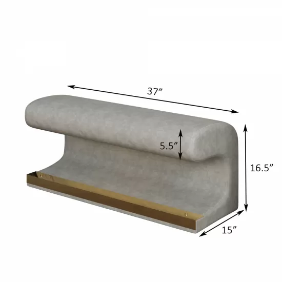 Entryway Bench Leather Upholstered Ottoman with LED sensor light for living room ,bedroom,end of bed Entryway Bench Leather Upholstered Ottoman with LED sensor light for living room ,bedroom,end of bed