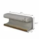 Entryway Bench Leather Upholstered Ottoman with LED sensor light for living room ,bedroom,end of bed Entryway Bench Leather Upholstered Ottoman with LED sensor light for living room ,bedroom,end of bed