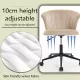 Home Office Chair, Velvet Fabric Swivel Flower Shape Computer Desk Chair for Home Office or Bedroom Home Office Chair, Velvet Fabric Swivel Flower Shape Computer Desk Chair for Home Office or Bedroom