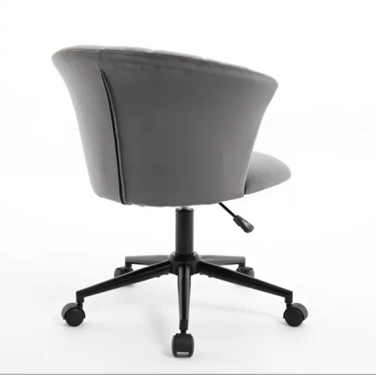 Home Office Chair, Velvet Fabric Swivel Flower Shape Computer Desk Chair for Home Office or Bedroom Home Office Chair, Velvet Fabric Swivel Flower Shape Computer Desk Chair for Home Office or Bedroom