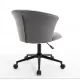 Home Office Chair, Velvet Fabric Swivel Flower Shape Computer Desk Chair for Home Office or Bedroom Home Office Chair, Velvet Fabric Swivel Flower Shape Computer Desk Chair for Home Office or Bedroom