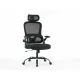 Ergonomic Mesh Office Chair, High Back Desk Chair with 3D Armrests, Up&Down Lumbar Support, Swivel Computer Task Chair with Adjustable 2D Headrest, Tilt Function Black Ergonomic Mesh Office Chair, High Back Desk Chair with 3D Armrests, Up&Down Lumbar Support, Swivel Computer Task Chair with Adjustable 2D Headrest, Tilt Function Black