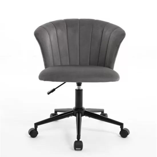Home Office Chair, Velvet Fabric Swivel Flower Shape Computer Desk Chair for Home Office or Bedroom Home Office Chair, Velvet Fabric Swivel Flower Shape Computer Desk Chair for Home Office or Bedroom
