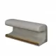 Entryway Bench Leather Upholstered Ottoman with LED sensor light for living room ,bedroom,end of bed Entryway Bench Leather Upholstered Ottoman with LED sensor light for living room ,bedroom,end of bed