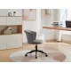 Home Office Chair, Velvet Fabric Swivel Flower Shape Computer Desk Chair for Home Office or Bedroom Home Office Chair, Velvet Fabric Swivel Flower Shape Computer Desk Chair for Home Office or Bedroom