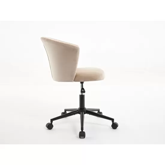 Home Office Chair, Velvet Fabric Swivel Flower Shape Computer Desk Chair for Home Office or Bedroom Home Office Chair, Velvet Fabric Swivel Flower Shape Computer Desk Chair for Home Office or Bedroom