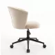 Home Office Chair, Velvet Fabric Swivel Flower Shape Computer Desk Chair for Home Office or Bedroom Home Office Chair, Velvet Fabric Swivel Flower Shape Computer Desk Chair for Home Office or Bedroom