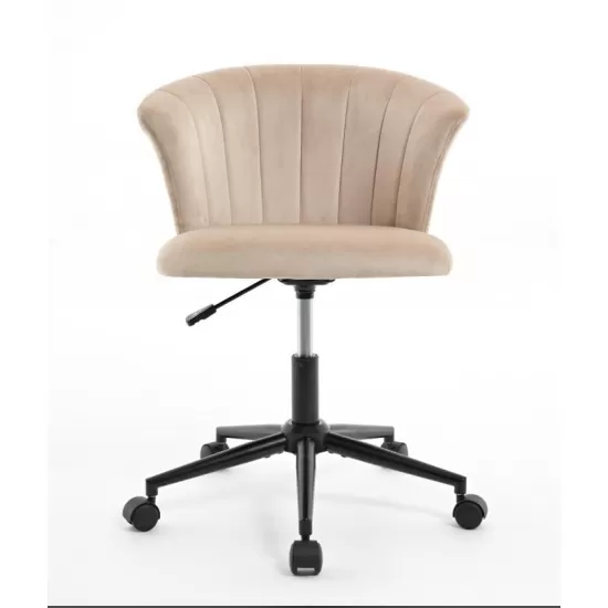 Home Office Chair, Velvet Fabric Swivel Flower Shape Computer Desk Chair for Home Office or Bedroom Home Office Chair, Velvet Fabric Swivel Flower Shape Computer Desk Chair for Home Office or Bedroom