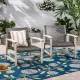 HAMPTON WOOD + WICKER CLUB CHAIR HAMPTON WOOD + WICKER CLUB CHAIR