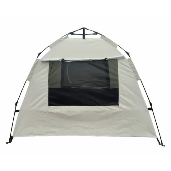 Tent, quick-opening automatic tent, waterproof and UV resistant tent, suitable for 2~3 people camping, picnic, outdoor travel tent - beige Tent, quick-opening automatic tent, waterproof and UV resistant tent, suitable for 2~3 people camping, picnic, outdoor travel tent - beige