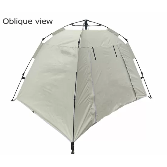 Tent, quick-opening automatic tent, waterproof and UV resistant tent, suitable for 2~3 people camping, picnic, outdoor travel tent - beige Tent, quick-opening automatic tent, waterproof and UV resistant tent, suitable for 2~3 people camping, picnic, outdoor travel tent - beige