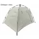 Tent, quick-opening automatic tent, waterproof and UV resistant tent, suitable for 2~3 people camping, picnic, outdoor travel tent - beige Tent, quick-opening automatic tent, waterproof and UV resistant tent, suitable for 2~3 people camping, picnic, outdoor travel tent - beige