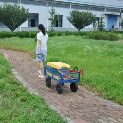 Tools cart Wagon Cart Garden cart trucks make it easier to transport firewood Tools cart Wagon Cart Garden cart trucks make it easier to transport firewood
