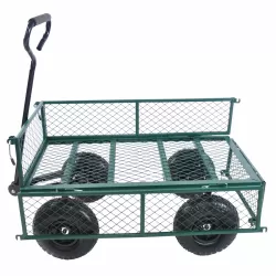 Wagon Cart Garden cart trucks make it easier to transport firewood (green) Wagon Cart Garden cart trucks make it easier to transport firewood (green)