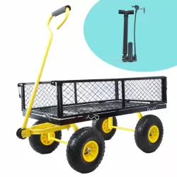 Wagon Cart Garden cart trucks make it easier to transport firewood Wagon Cart Garden cart trucks make it easier to transport firewood