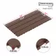 2FT Patio Deck Tiles, DIY Module Interlocking Decking Tiles Floor Tile,Easy and Quick Installation Court Tiles for Porch Poolside Balcony Backyard 24pcs Red Brown 2FT Patio Deck Tiles, DIY Module Interlocking Decking Tiles Floor Tile,Easy and Quick Installation Court Tiles for Porch Poolside Balcony Backyard 24pcs Red Brown