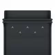 Hall Tree with Storage Bench, Entryway Bench with Drawer and 5 Hooks, Coat Rack with Display Shelf for Hallway Entryways, Dark Blue Hall Tree with Storage Bench, Entryway Bench with Drawer and 5 Hooks, Coat Rack with Display Shelf for Hallway Entryways, Dark Blue