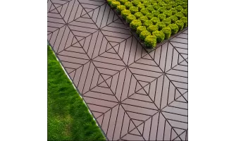  

27-Pack 12x12 Inch Plastic Interlocking Deck Tiles: Waterproof, All-Weather Solution for Poolside, Balcony