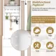 ON-TREND Contemporary 39.3''Wx70.8''H Hall Tree Storage with Cushioned Storage Bench, Multifunctional Hallway Shoe Cabinet with Pegboard, Modern Coat Rack with 4 Hooks for Entryway, Mudroom, White ON-TREND Contemporary 39.3''Wx70.8''H Hall Tree Storage with Cushioned Storage Bench, Multifunctional Hallway Shoe Cabinet with Pegboard, Modern Coat Rack with 4 Hooks for Entryway, Mudroom, White