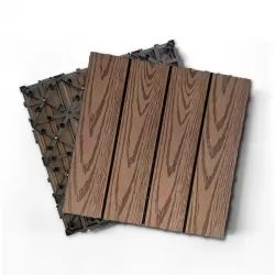 Wood Plastic Composite Deck Tiles Set of 20pcs, Composite Decking Resist Rust, Water, Weather, Easy to DIY & Maintain, Indoor&Outdoor,Ideal for Patios, Balconies, Rooftops, Decks, 12x12in Light Coffee Wood Plastic Composite Deck Tiles Set of 20pcs, Composite Decking Resist Rust, Water, Weather, Easy to DIY & Maintain, Indoor&Outdoor,Ideal for Patios, Balconies, Rooftops, Decks, 12x12in Light Coffee