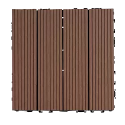 Wood Plastic Composite Deck Tiles Set of 20pcs, Composite Decking Resist Rust, Water, Weather, Indoor&Outdoor, Easy to DIY & Maintain, Ideal for Patios, Balconies, Rooftops, Decks, 12x12i Light Coffee Wood Plastic Composite Deck Tiles Set of 20pcs, Composite Decking Resist Rust, Water, Weather, Indoor&Outdoor, Easy to DIY & Maintain, Ideal for Patios, Balconies, Rooftops, Decks, 12x12i Light Coffee
