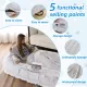 Human Dog Bed, 71''x40''x12'' Size Fits You and Pets, Washable Faux Fur Dog Bed for People Doze Off, Napping Orthopedic Dog Bed - Grey Human Dog Bed, 71''x40''x12'' Size Fits You and Pets, Washable Faux Fur Dog Bed for People Doze Off, Napping Orthopedic Dog Bed - Grey