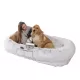 Human Dog Bed, 71''x40''x12'' Size Fits You and Pets, Washable Faux Fur Dog Bed for People Doze Off, Napping Orthopedic Dog Bed - Grey Human Dog Bed, 71''x40''x12'' Size Fits You and Pets, Washable Faux Fur Dog Bed for People Doze Off, Napping Orthopedic Dog Bed - Grey