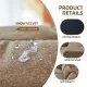 Modular Sectional Couch, Modern L-Shape Sectional Sofa with Chaise Lounge, Comfy Snow Velet Fabric Corner Sofa Couch, Upholstered Couch for Living Room, Bedroom, Apartment, Modular Sectional Couch, Modern L-Shape Sectional Sofa with Chaise Lounge, Comfy Snow Velet Fabric Corner Sofa Couch, Upholstered Couch for Living Room, Bedroom, Apartment,