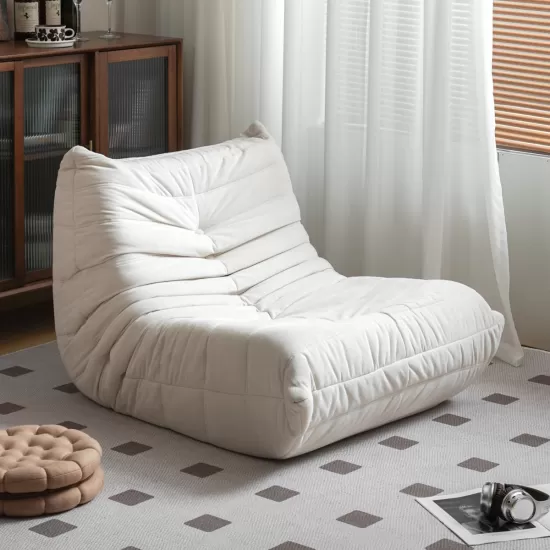 No Installation Bean Bag Chair Big Beanbag Chair for Adults Bean Bag Lounger Foam Chair for Home, Apartment, Living room or Gaming Venue Sofa in a box No Installation Bean Bag Chair Big Beanbag Chair for Adults Bean Bag Lounger Foam Chair for Home, Apartment, Living room or Gaming Venue Sofa in a box