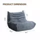 Floor sofa Bean Bag Chair for Adults Fireside Bean Bag Lounger Memory Foam Chair for Home, office, Apartment or Gaming Venue Floor sofa Bean Bag Chair for Adults Fireside Bean Bag Lounger Memory Foam Chair for Home, office, Apartment or Gaming Venue